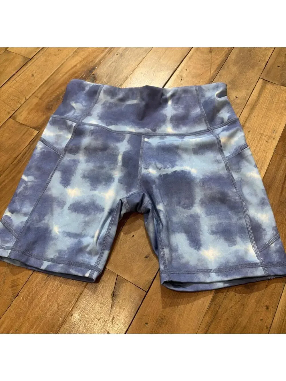 Women's Blue and Purple Shorts